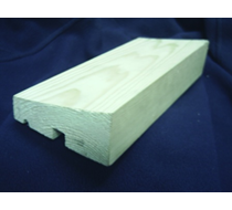 45 x 95mm Redwood Dressed Half Cill Bevelled C/W Dripcheck